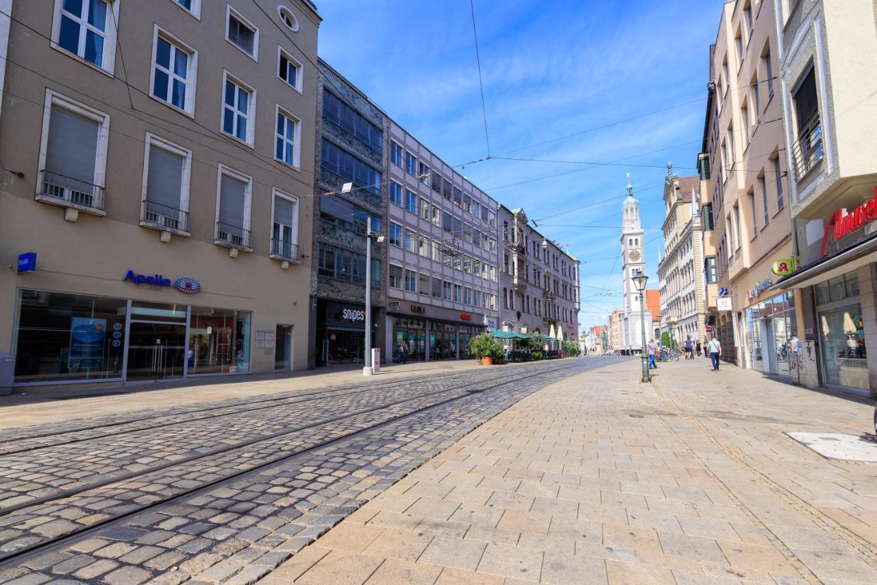 Global Living - Design Apartment I Rathausplatz I Kitchen I Augsburgo Exterior foto
